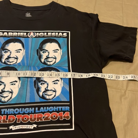 GABRIEL IGLESIAS  “FLUFFY “ 2014  tour T shirt size LARGE - Picture 10 of 10